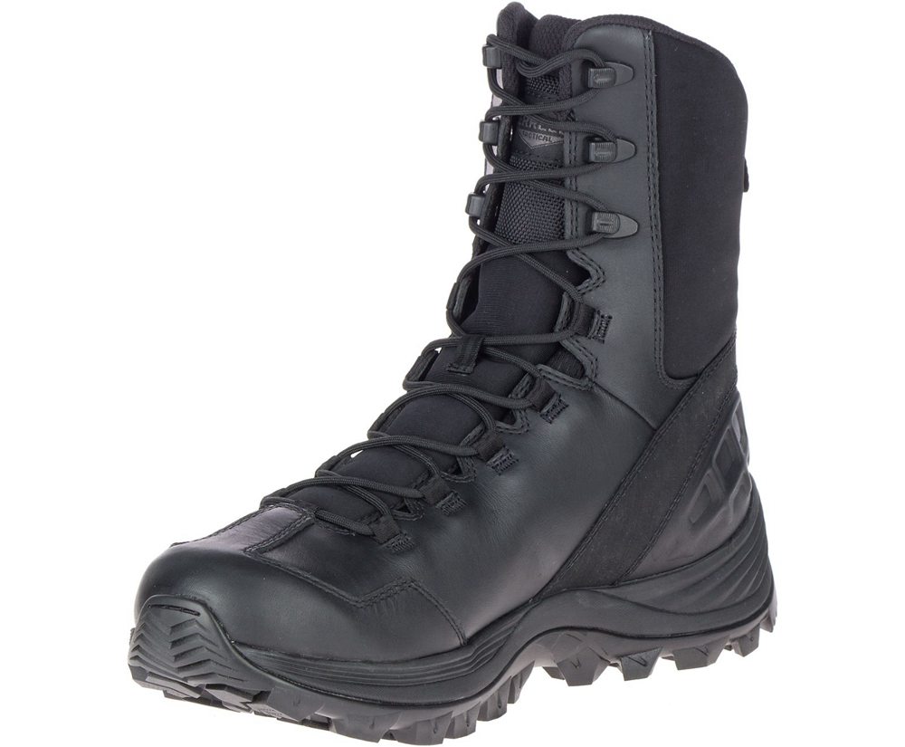 Botas Senhora - Merrell Rogue 8\" Waterproof Tactical - Pretas - YVF547931